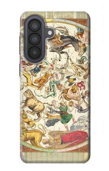 S3145 Antique Constellation Star Sky Map Case For Samsung Galaxy A57