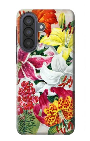 S3205 Retro Art Flowers Case For Samsung Galaxy A57