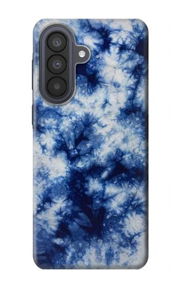S3439 Fabric Indigo Tie Dye Case For Samsung Galaxy A57