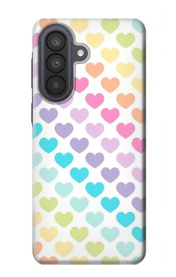 S3499 Colorful Heart Pattern Case For Samsung Galaxy A57