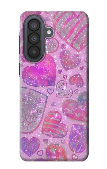 S3710 Pink Love Heart Case For Samsung Galaxy A57