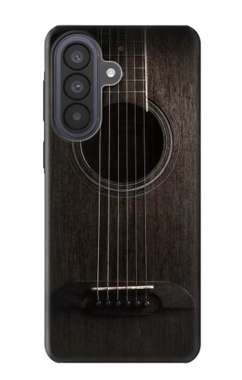 S3834 Old Woods Black Guitar Case For Samsung Galaxy A57