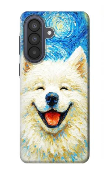 S4064 Smile Dog Van Gogh Starry Night Case For Samsung Galaxy A57