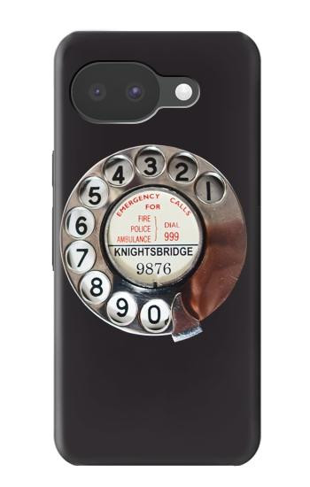 S0059 Retro Rotary Phone Dial On Case For Google Pixel 10a