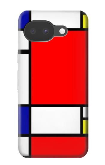 S0157 Composition Red Blue Yellow Case For Google Pixel 10a