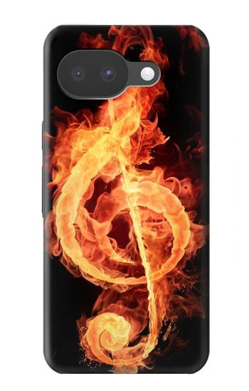 S0493 Music Note Burn Case For Google Pixel 10a
