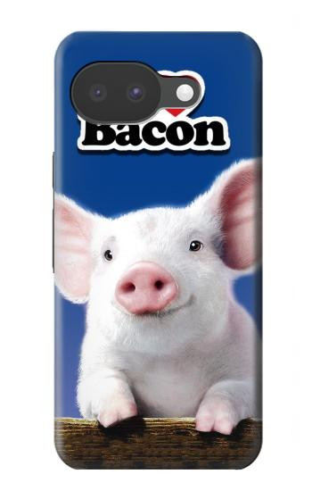 S0608 I Love Bacon Cute Baby Pig Case For Google Pixel 10a