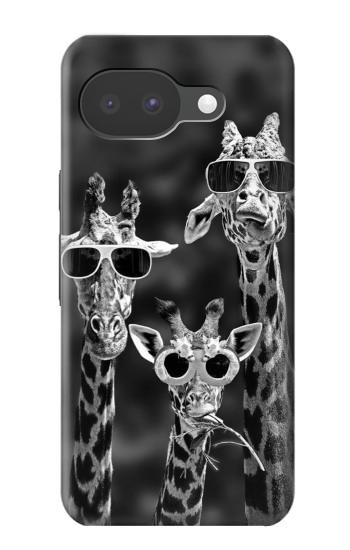 S2327 Giraffes With Sunglasses Case For Google Pixel 10a