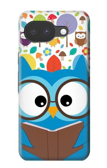 S2521 Cute Nerd Owl Cartoon Case For Google Pixel 10a