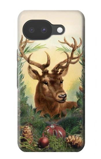 S2841 Vintage Reindeer Christmas Case For Google Pixel 10a