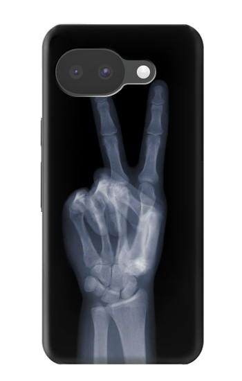 S3101 X-ray Peace Sign Fingers Case For Google Pixel 10a
