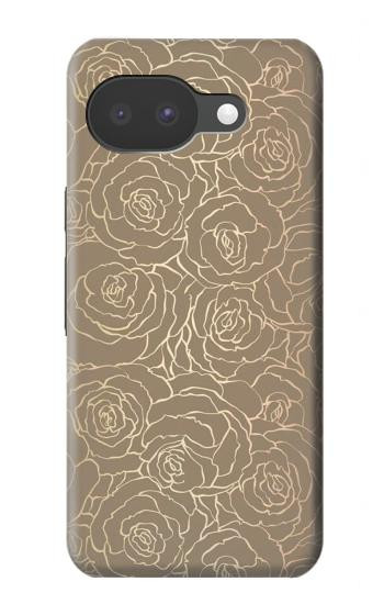 S3466 Gold Rose Pattern Case For Google Pixel 10a