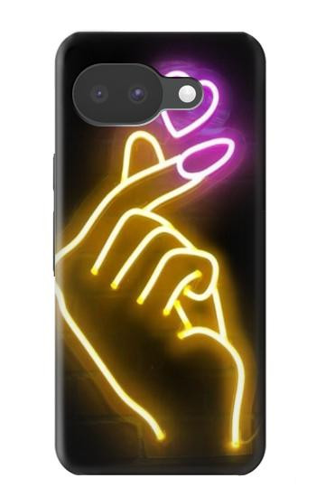 S3512 Cute Mini Heart Neon Graphic Case For Google Pixel 10a
