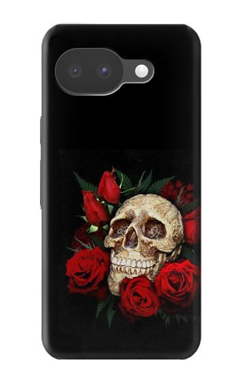 S3753 Dark Gothic Goth Skull Roses Case For Google Pixel 10a