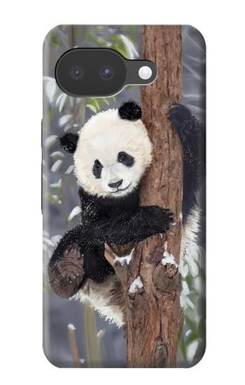 S3793 Cute Baby Panda Snow Painting Case For Google Pixel 10a