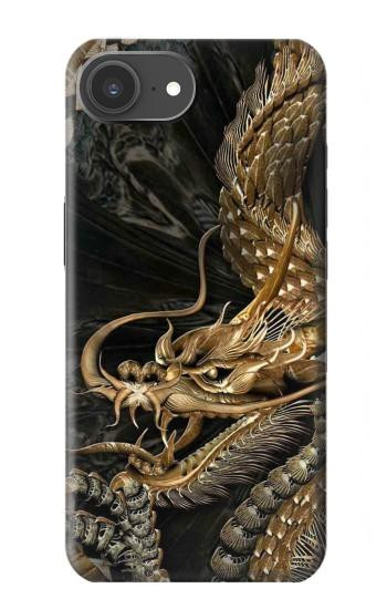 S0426 Gold Dragon Case For iPhone 17e