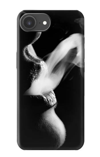 S0917 Sexy Lip Girl Smoking Case For iPhone 17e