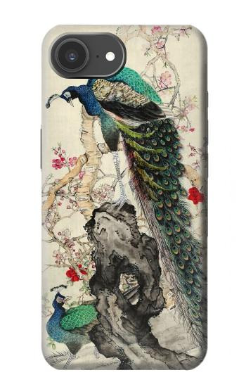 S2086 Peacock Painting Case For iPhone 17e