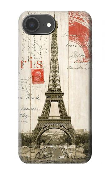 S2108 Eiffel Tower Paris Postcard Case For iPhone 17e