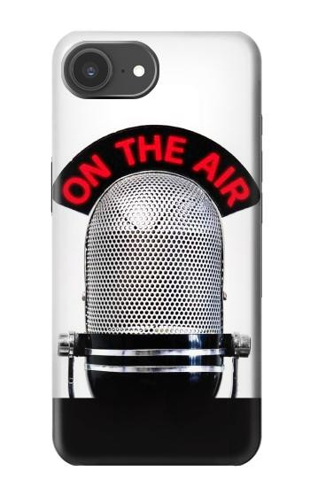 S2381 Vintage Radio Microphone On The Air Case For iPhone 17e