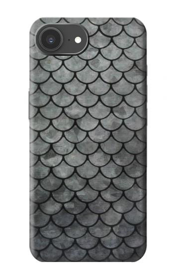 S2950 Silver Fish Scale Case For iPhone 17e