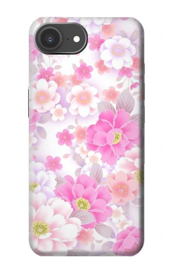 S3036 Pink Sweet Flower Flora Case For iPhone 17e