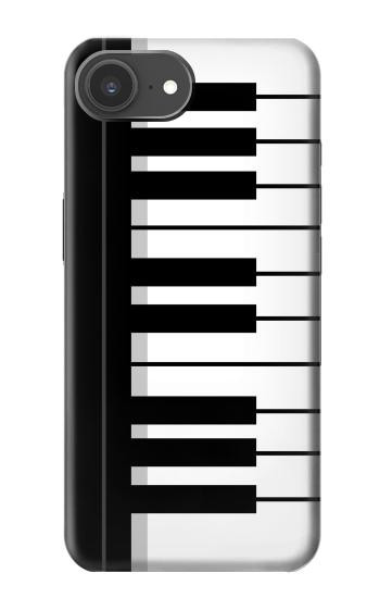 S3078 Black and White Piano Keyboard Case For iPhone 17e