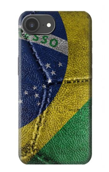 S3297 Brazil Flag Vintage Football Graphic Case For iPhone 17e