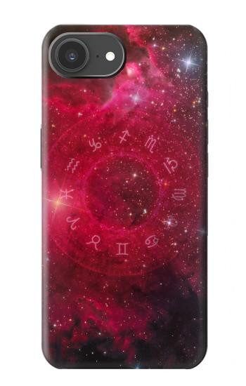S3368 Zodiac Red Galaxy Case For iPhone 17e