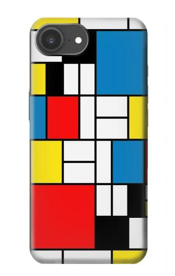 S3814 Piet Mondrian Line Art Composition Case For iPhone 17e