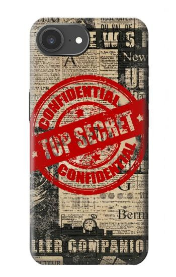 S3937 Text Top Secret Art Vintage Case For iPhone 17e