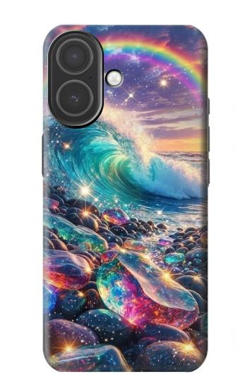 S4084 Rainbow Ocean Wave Fantasy Case For iPhone 17