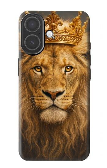 S4093 Royal Lion Portrait Artwork Case For iPhone 17
