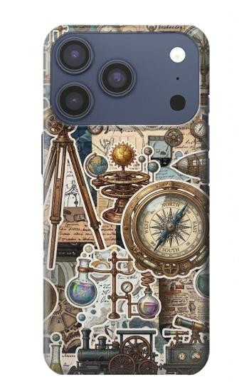 S4100 Vintage Scientific Discovery Collage Case For iPhone 17 Pro