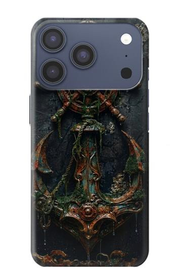 S4106 Vintage Maritime Anchor Helm Art Case For iPhone 17 Pro, 18 Pro