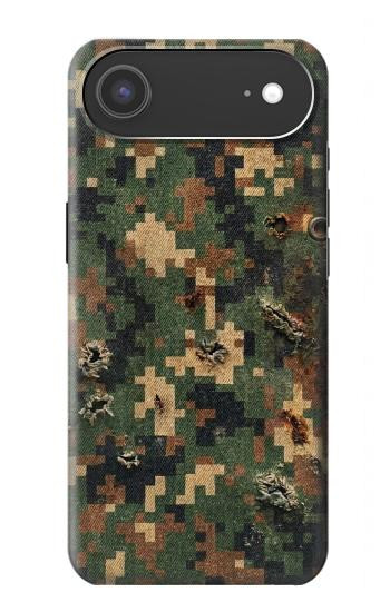 S4091 Green Digital Camouflage Pattern Case For iPhone Air