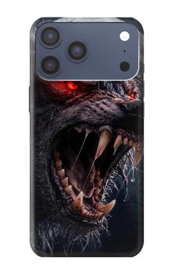 S4094 Wolf Moonlight Fantasy Art Case For iPhone 17 Pro Max