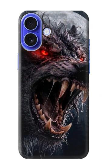 S4094 Wolf Moonlight Fantasy Art Case For iPhone 16