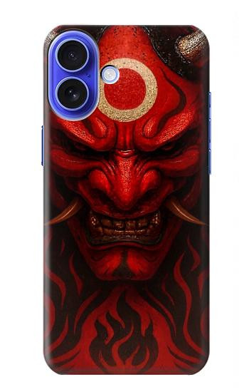 S4099 Mystic Red Demon Illustration Case For iPhone 16