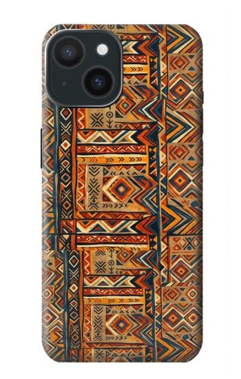 S4079 Tribal Geometric Ethnic Pattern Case For iPhone 15