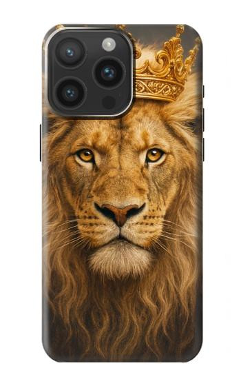 S4093 Royal Lion Portrait Artwork Case For iPhone 15 Pro Max