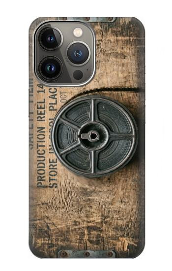 S4108 Vintage Camera Film Reel Artwork Case For iPhone 14 Pro