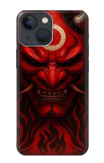 S4099 Mystic Red Demon Illustration Case For iPhone 13 mini