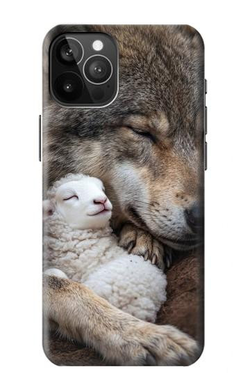 S4089 Gentle Wolf And Lamb Friendship Art Case For iPhone 12 Pro Max