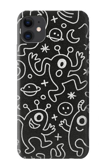 S4101 Cute Cartoon Monster Pattern Case For iPhone 11