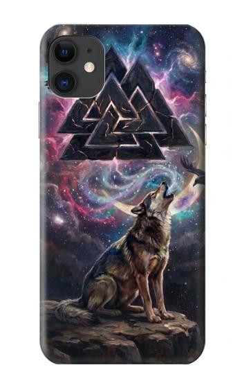 S4110 Mystic Wolf Ancient Symbol Artwork Case For iPhone 11