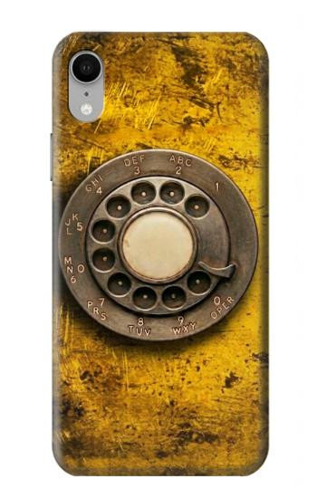 S4107 Retro Rotary Phone Dial Vintage Case For iPhone XR