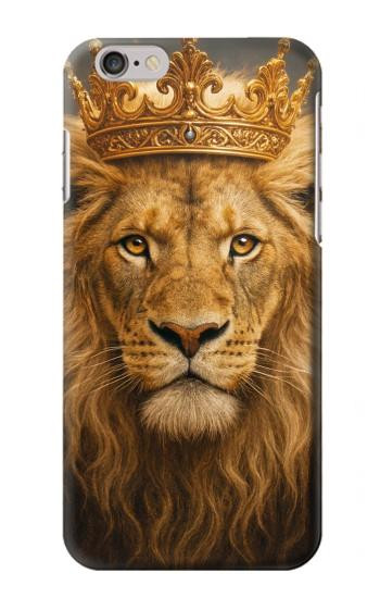 S4093 Royal Lion Portrait Artwork Case For iPhone 6 6S