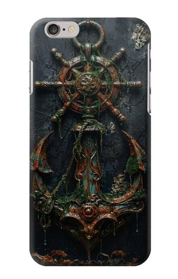 S4106 Vintage Maritime Anchor Helm Art Case For iPhone 6 6S