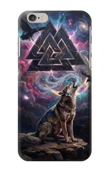 S4110 Mystic Wolf Ancient Symbol Artwork Case For iPhone 6 6S